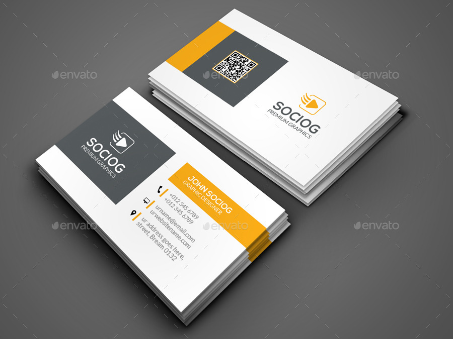 Consulting Business Card, Print Templates GraphicRiver